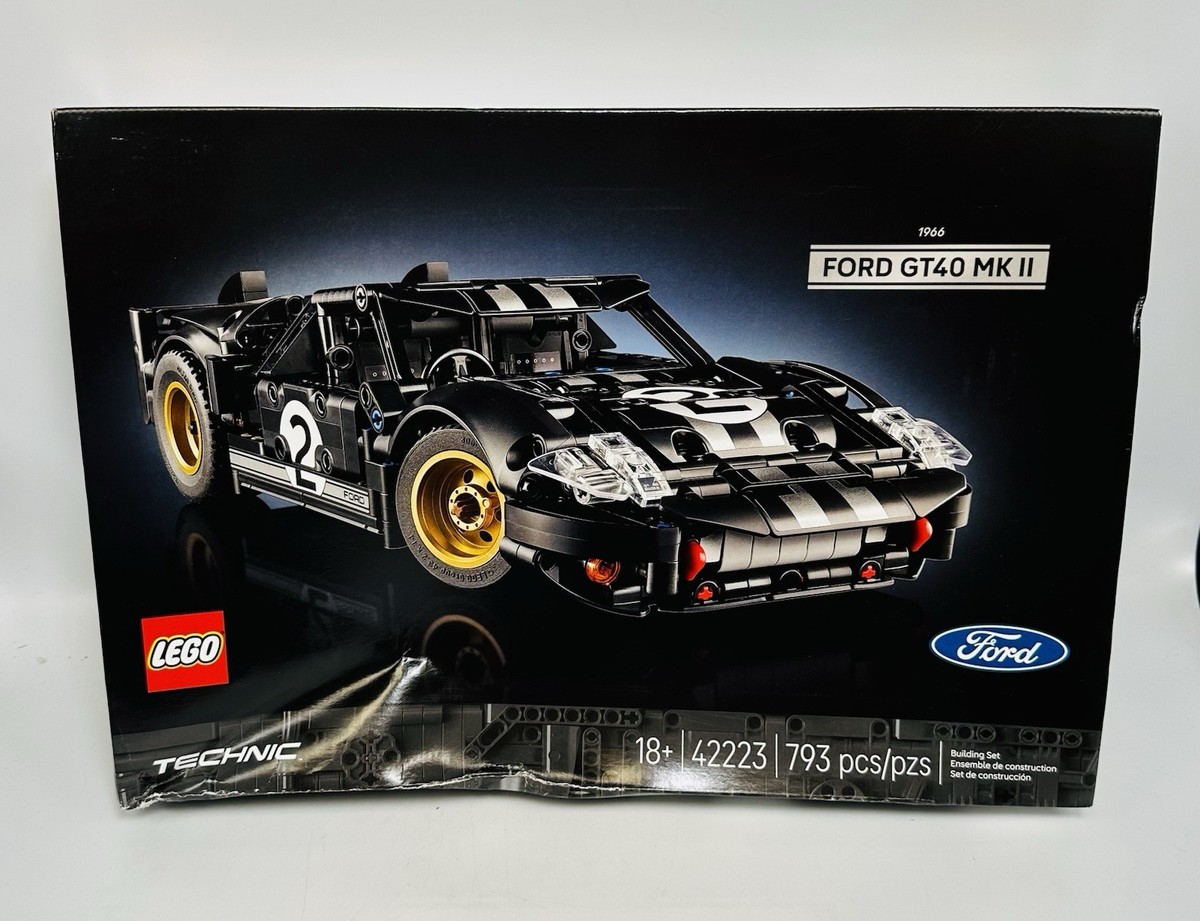 LEGO Technic 1966 Ford GT40 MKII Race Car Building Set 42223