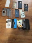 Shieldon iPhone 12 Pro Max Lederhülle - Konvolut Handy Hülle, 4x Displayschutz
