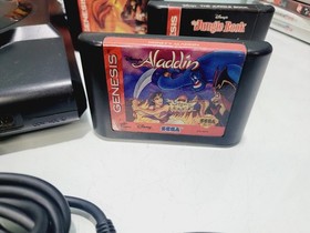 Sega Genesis Console Bundle  W/ 6 Complete Game Lot Ready To Play!!