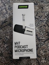 NEW SHURE MV7X Microphone XLR Mic for Podcast...