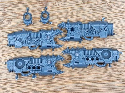 Warhammer 40k Chaos Space Marines Forgefiend Maulerfiend Ectoplasma Cannon bits