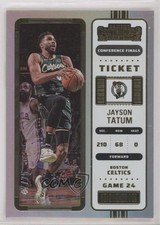2022-23 Panini Contenders Conference Finals Ticket 47/75 Jayson Tatum #10 0qw3