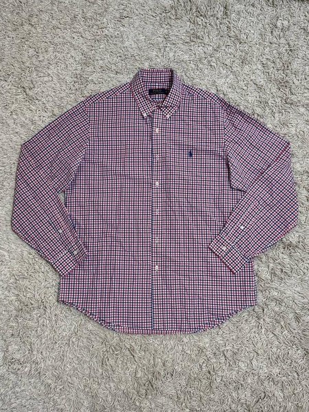 Men Polo Ralph Lauren Shirt Pink 40 /L / 48 #CO3L