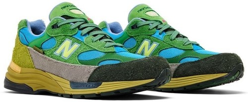 Salehe Bembury x New Balance Made in USA 992 Green Men's 10.5