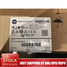 Allen Bradley Panelview Pl 7 BRAND 2711P-T7C22D9PK 2711PT7C22D9PK US Free Tax