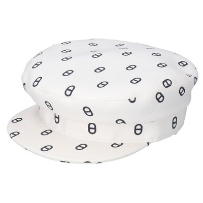 HERMES Vauban Blancasse Casquette hat 57 white | eBay