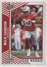 2020 Sage Hit Red Malik Harrison #33 0f3j