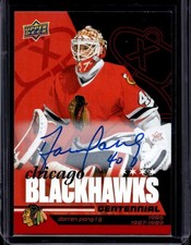 2025-26 CHICAGO BLACKHAWKS CENTENNIAL DARREN PANG AUTO #75 RED HOT AUTOS