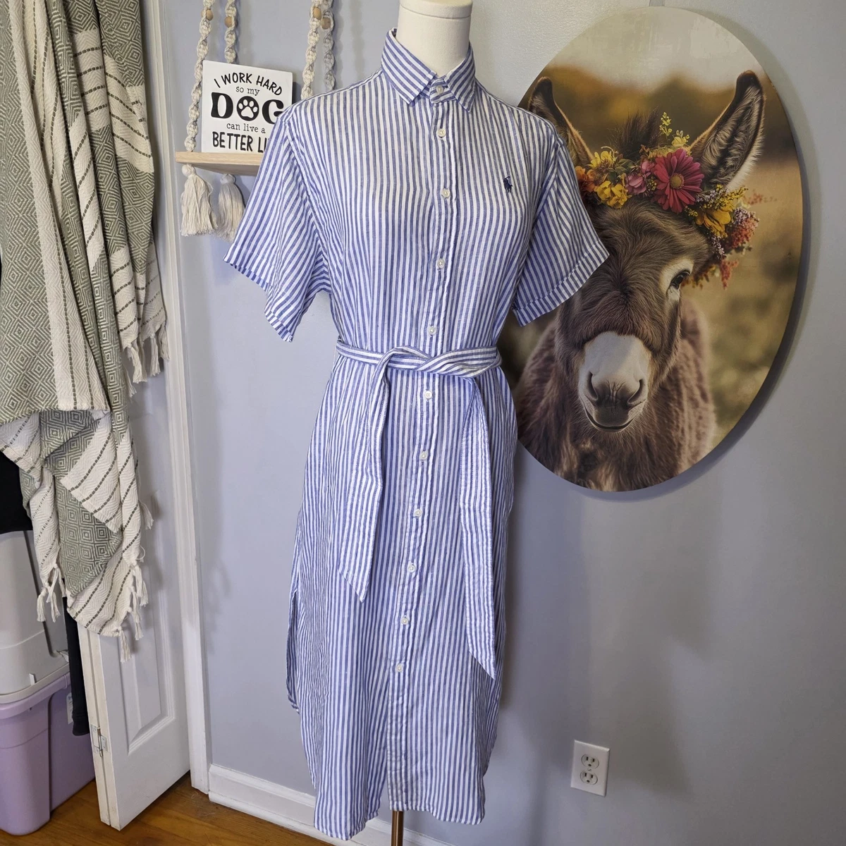 Polo Ralph Lauren Shirt Dresses for Women for sale - eBay
