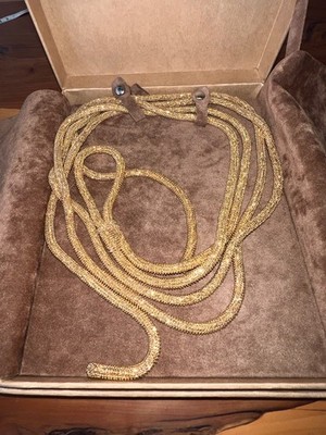 Brunello Cucinelli 2300  Kette Messingperlen NEU Schatulle HINGUCKER hochwertig