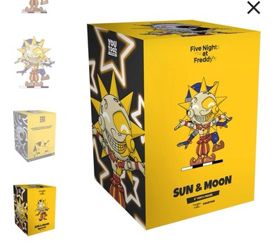Youtooz * Five Nights at Freddy's * Sun & Moon * 8” Vinyl Figure