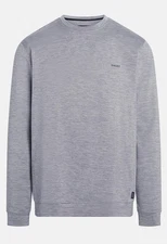 Ghost Golf Men’s Heathered Grey Crewneck Sweatshirt 4-way stretch Size M, NWOT