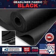 Automotive Universal Flat Knit Headliner Fabric With Foam Backing /60" Wide