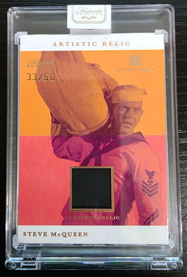 2025 Keepsake Edition Artistic Relic #182 SMQ Steve McQueen 33/50