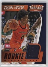 2021 Chronicles Draft Picks Threads Rookie Memorabilia Red Sharife Cooper 13d7