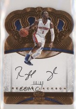 2016-17 Panini Preferred Crown Royale 60/60 Reggie Jackson #152 Auto 6fs