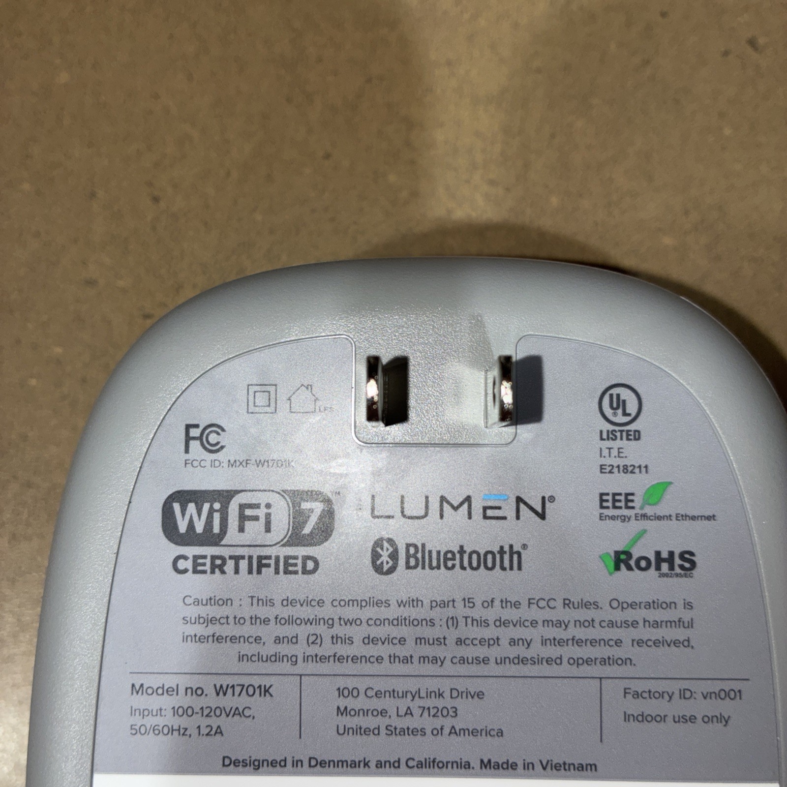Lumen W1701K Wi‑Fi 7 Wireless Extension Pod | eBay