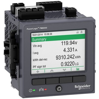 Schneider Electric METSEPM8240 Schalttafelmontierter Strom- und Energiezähler PM8240