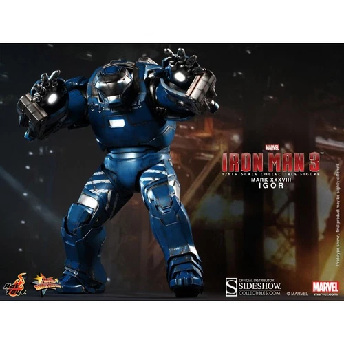 Figura de acción Hot Toys Iron Man 3: Igor Mark XXXVIII MMS215