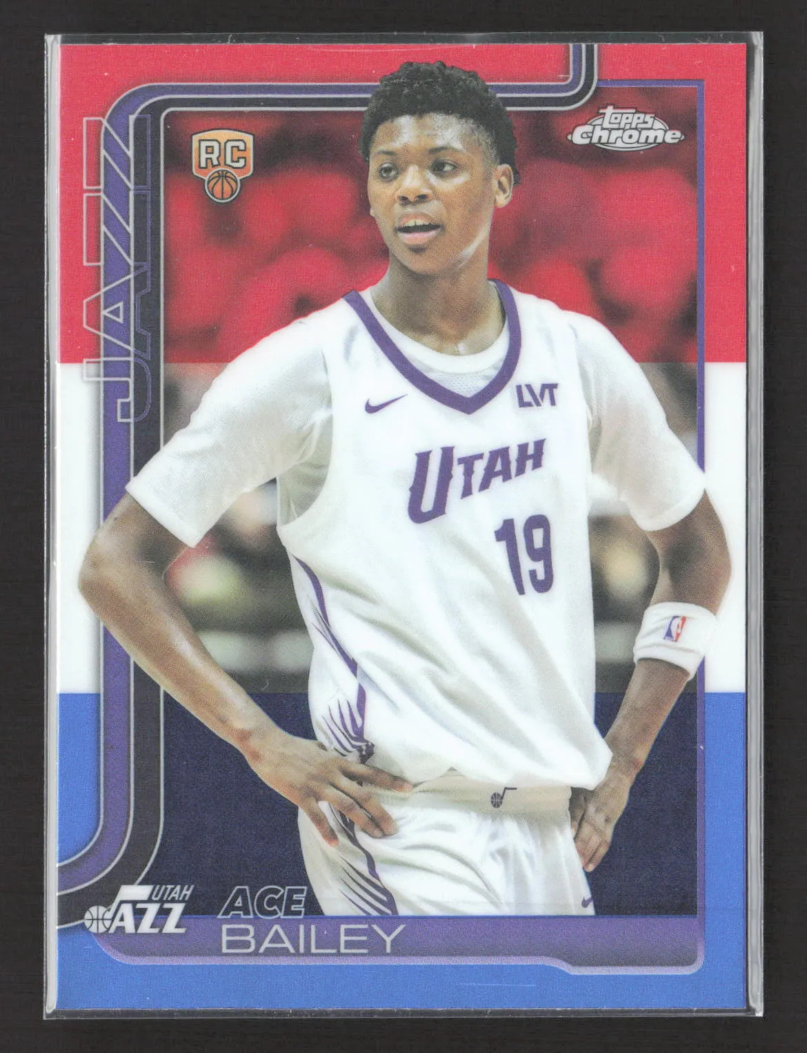 2025 Topps Chrome Ace Bailey #255 RC