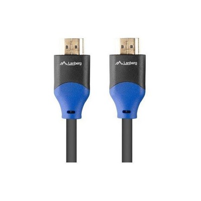 Lanberg M/M v2.0 HDMI-Kabel 4K Vollkupfer 1m Schwarze Box
