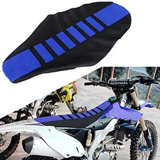 Universal Gripper Rubber Seat Cover - YZ80 YZ85 YZ125 YZ250 YZ250F CR50 blue