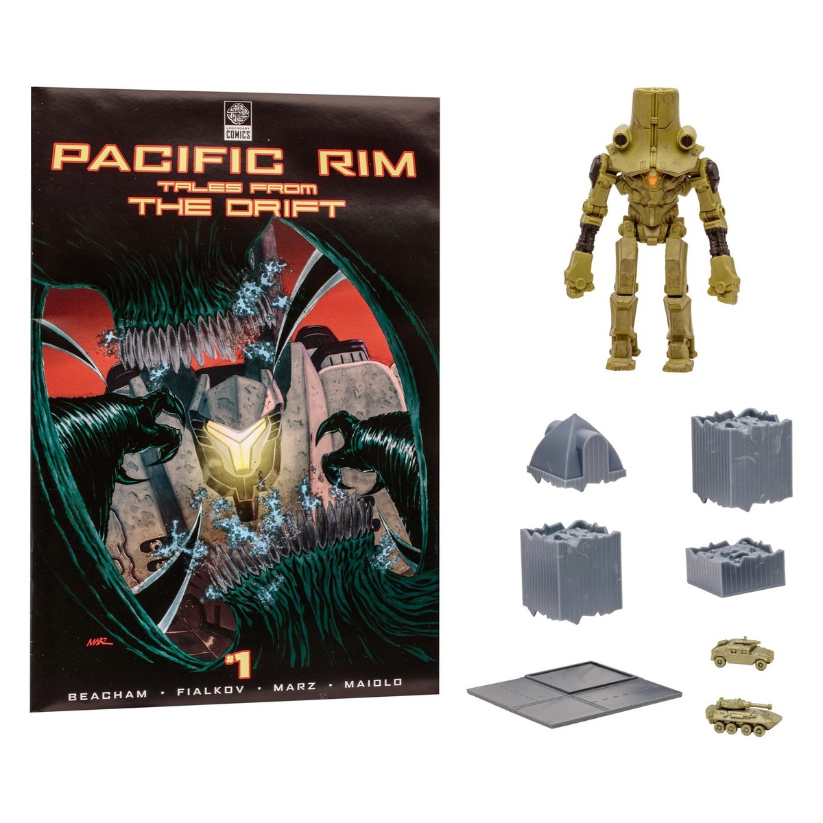 Pacific Rim Cherno Alpha 4 Inch Multicolor Toy Figure With