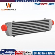Universal Intercooler Core Size 21.65x 5.5 X2.56 Inletoutlet 2.5 Turbo Us