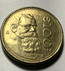 Vintage 1984 $100 Peso “Venustiano Carranza" Leader/President Mexico Coin — photo 1