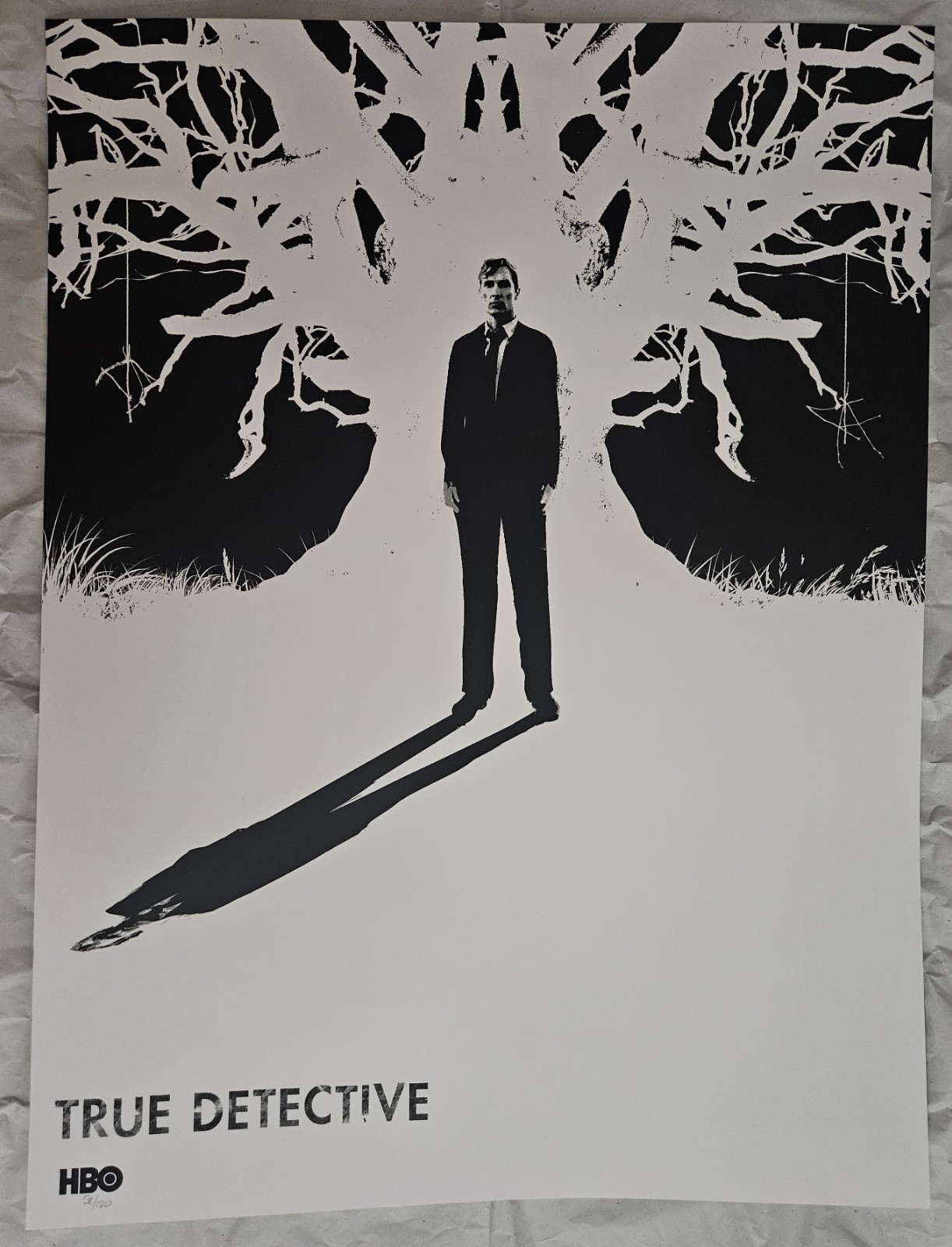 MONDO True Detective S1 posters - Detective Cohle and Hart set