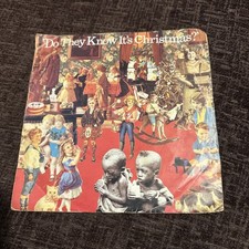 Band Aid *Do They Know Its Christmas?* 7" Single Vinyl Record FEED 1