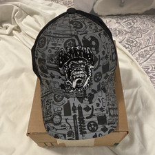Gas Monkey Garage Men s Gray Black Baseball C...