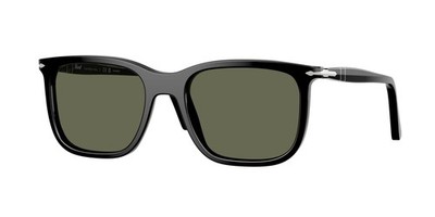 PERSOL PO3357S 95 58 Renzo Black Green Polarized 56 mm Unisex Sunglasses