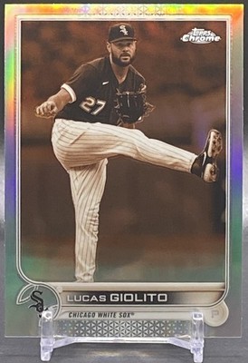 2022 Topps Chrome #94 Lucas Giolito  Chicago White Sox Sepia Reftractor