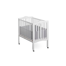Mini Crib Breathable Mesh Liner Classic 3mm Gray Halo Size Covers Sides FITS