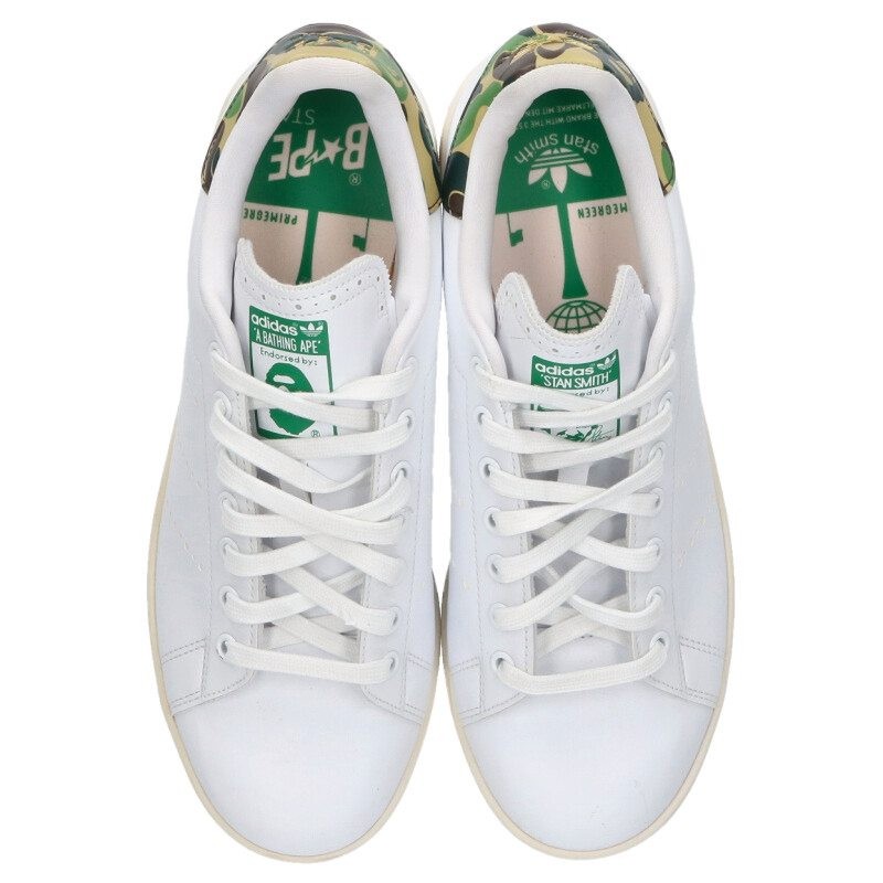 ADIDAS A BATHING APE  27cm IG5916 Stan Smith Golf (White) thumbnail 4