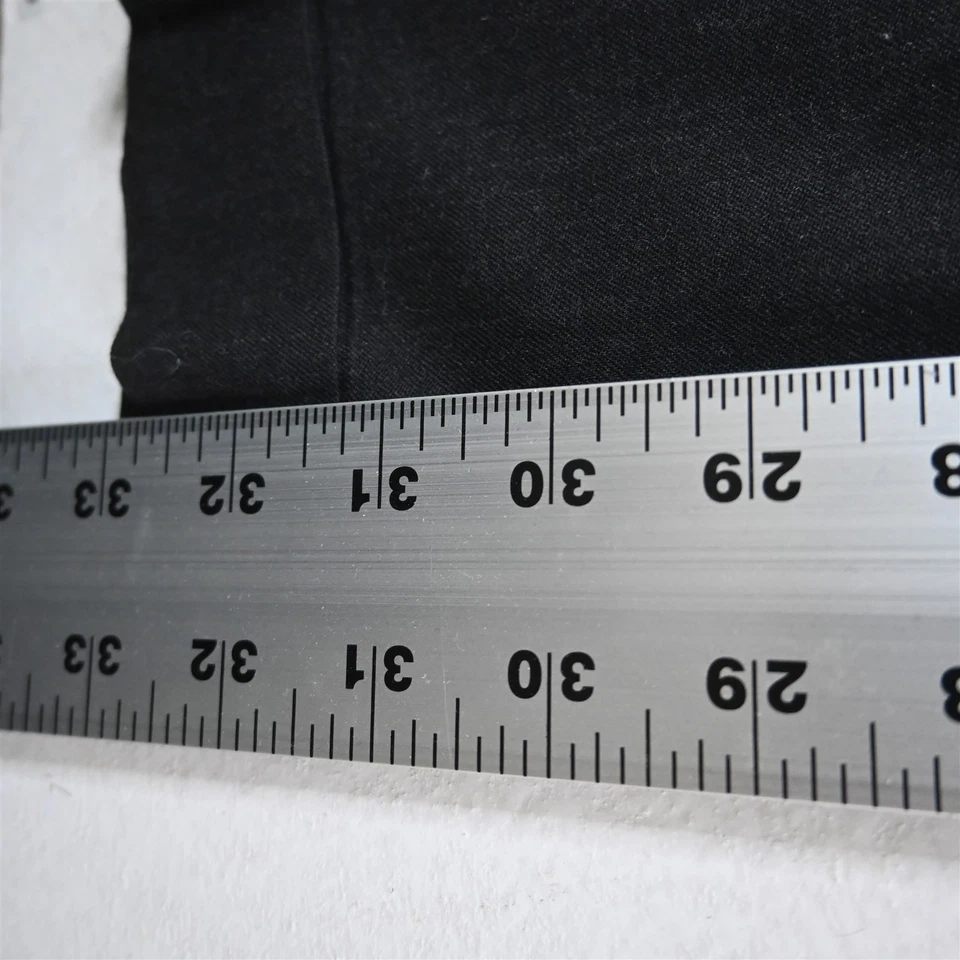 Jos A Bank 38x34 Charcoal Gray Wool Cashmere Flannel Pleated Mens Pants - Image 4 of 4