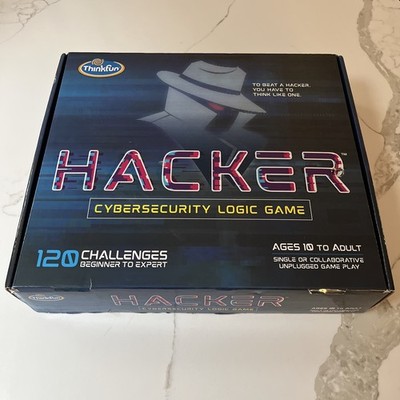 New Sealed Hacker Cybersecurity Logic Game by Thinkfun Age 10+