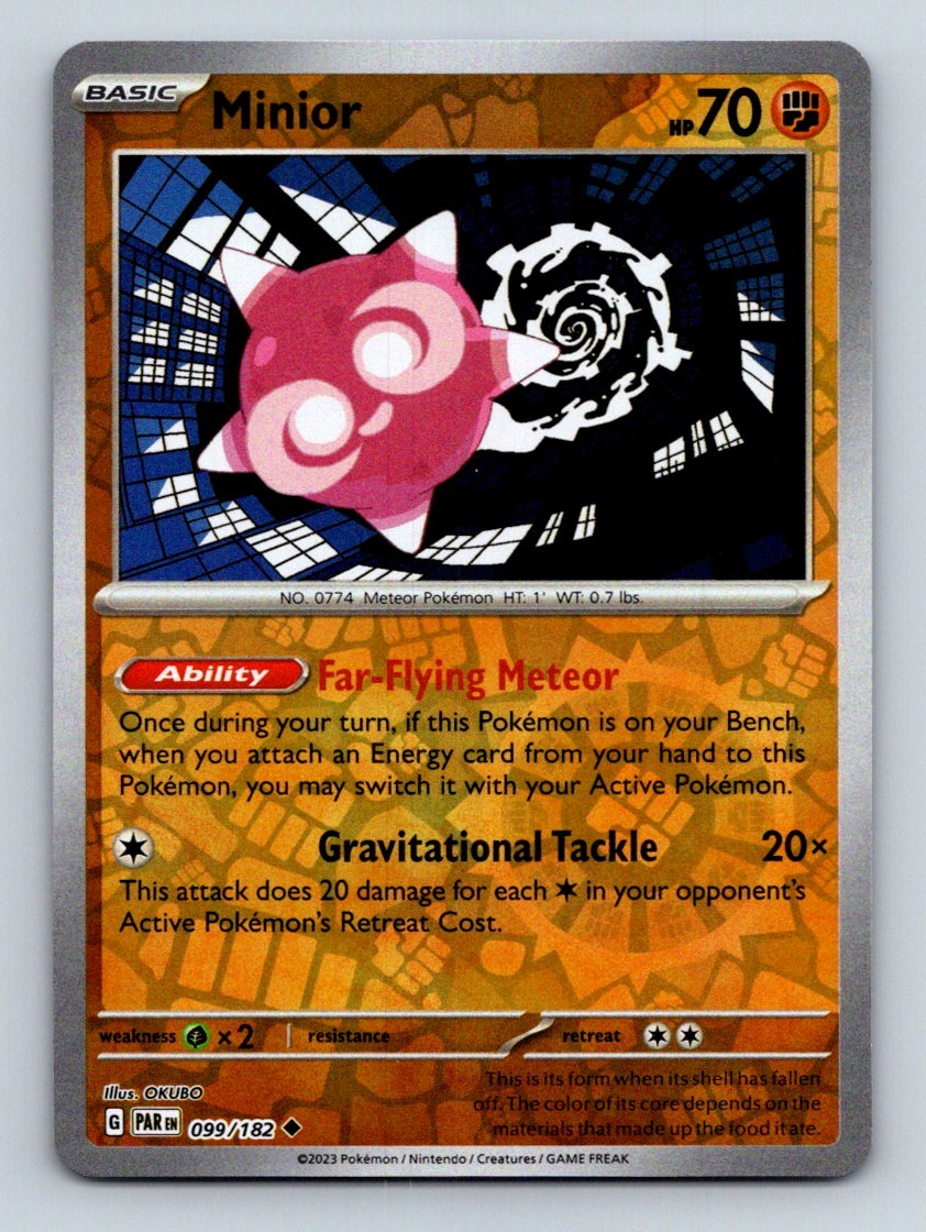 #99 Minior 2023 Paradox Rift ~ REVERSE HOLO