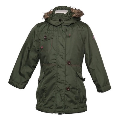 Okay, Parka, Unisex (Kinder), Größe: 104, Grün, Einfarbig #1eg