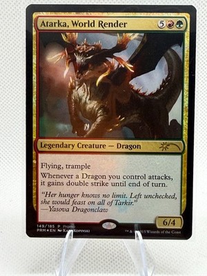 MTG Magic The Gathering Unique and Misc Promo Foil #149 Atarka World Render LP