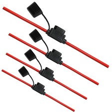 Flachsicherungshalter für Flach-Sicherung 2,...