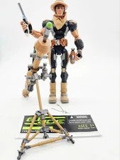 Long Range GI Joe Sigma 6 Hasbro 2006 Desert Gear Soldier 8” Action Figure comp
