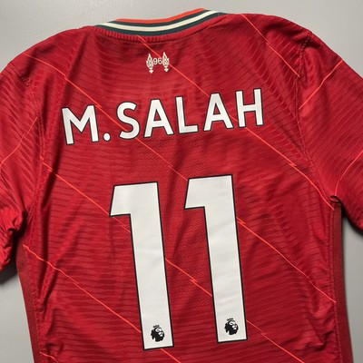 LIVERPOOL NIKE 2021/2022 FOOTBALL HOME JERSEY #11 SALAH SIZE “S