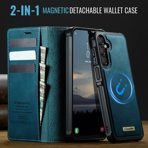 For Samsung A16/A36/A56 Removable Leather Wallet Case Magnetic Card Flip Cover - Picture 6 of 25