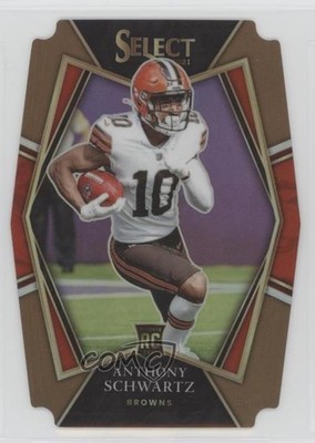 2021 Select Premier Level Copper Prizm Die-Cut Anthony Schwartz Rookie RC 0r3u