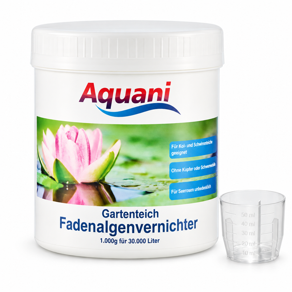 Aquani Fadenalgenvernichter 1000G Algenmittel Gegen Fadenalgen & Algen Im Teich-image