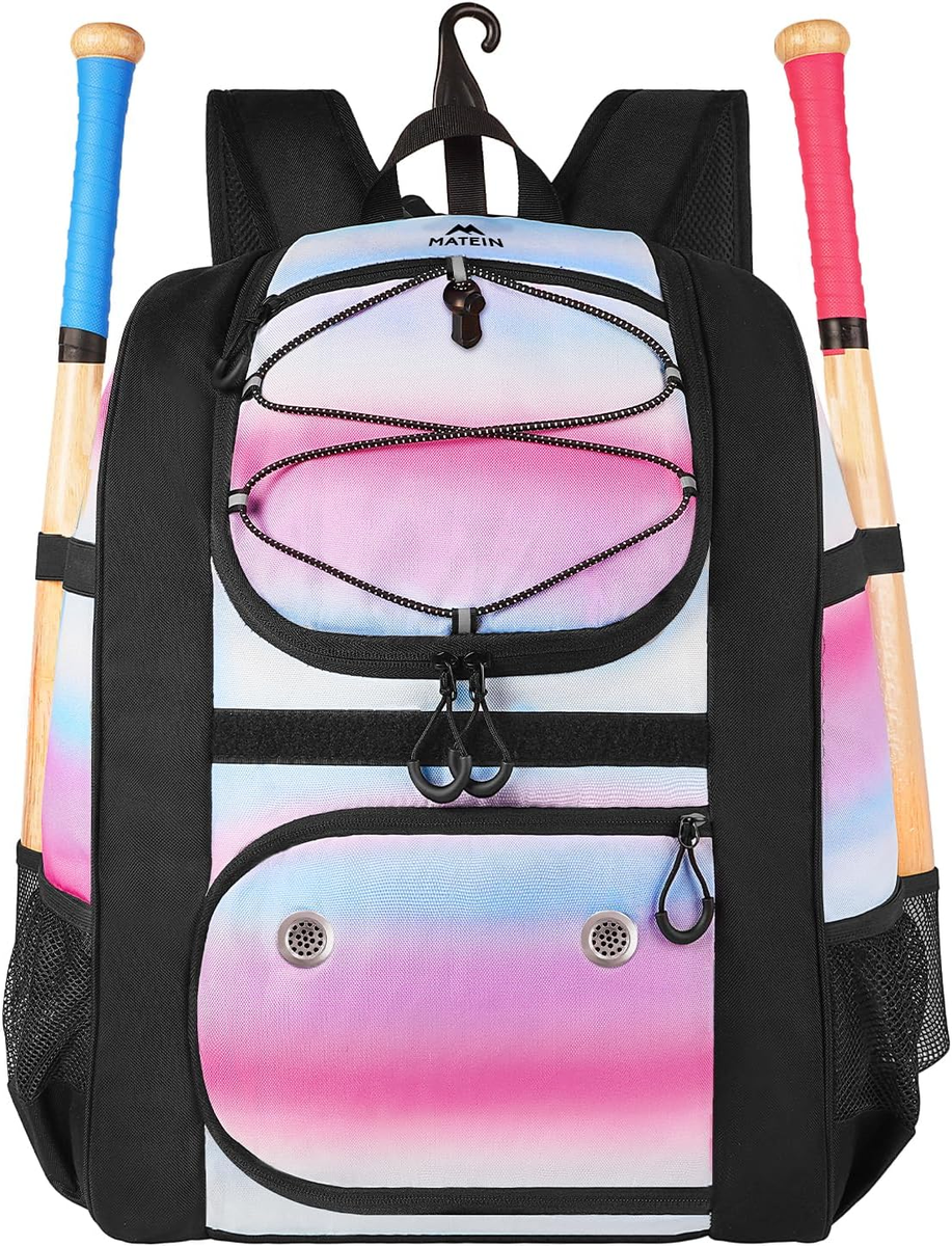 Softball Bag,Lightweight Baseball Backpack with ShoesCompartment,Baseball BatBag Baseball Backpack, Lightweight Softball Bag with Shoe  main image 4