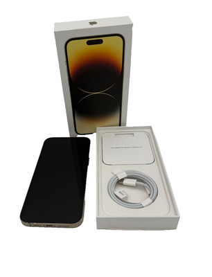 iPhone 14 Pro Max Gold, Top Zustand mit 128 GB