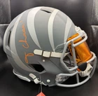 Ja'Marr Chase Cincinnati Bengals Autographed Authentic Football Helmet BAS FS